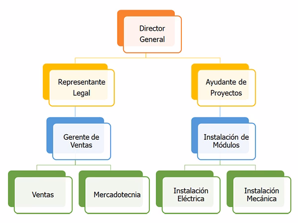 ¿Cuáles son los 4 tipos de organigrama?