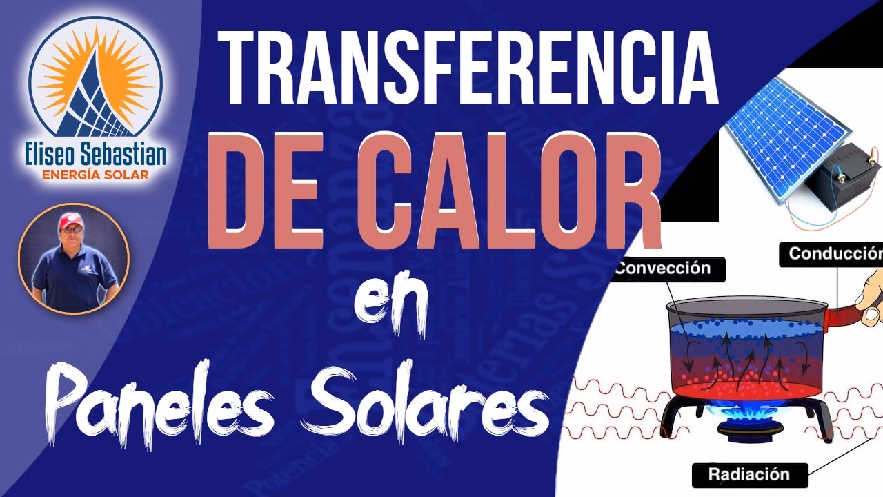 ¿Qué tipo de transferencia de calor es el panel solar?