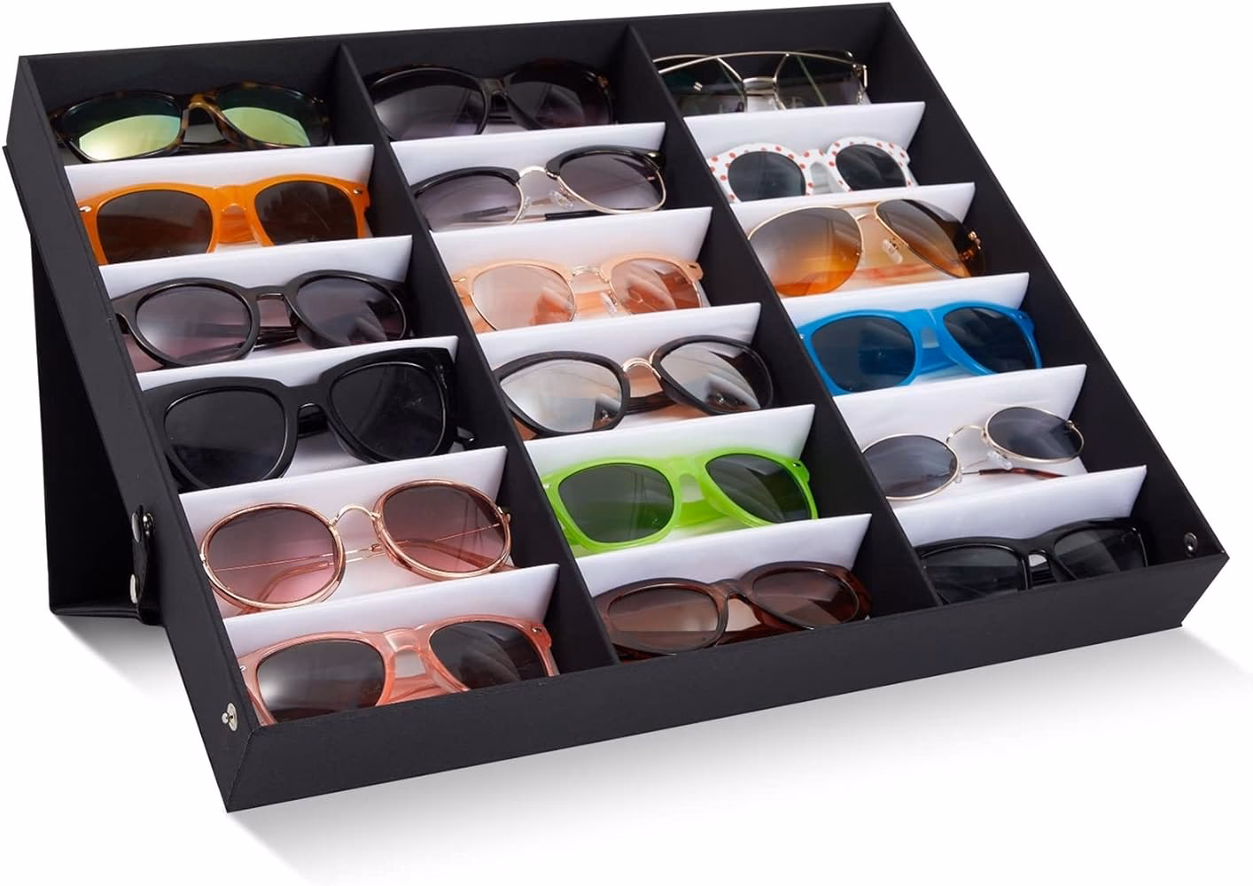 ¿Dónde puedo guardar mis lentes de sol?