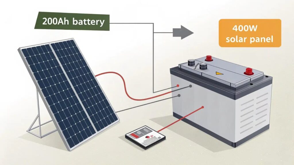 Qué Panel Solar Necesito para Batería de 12V