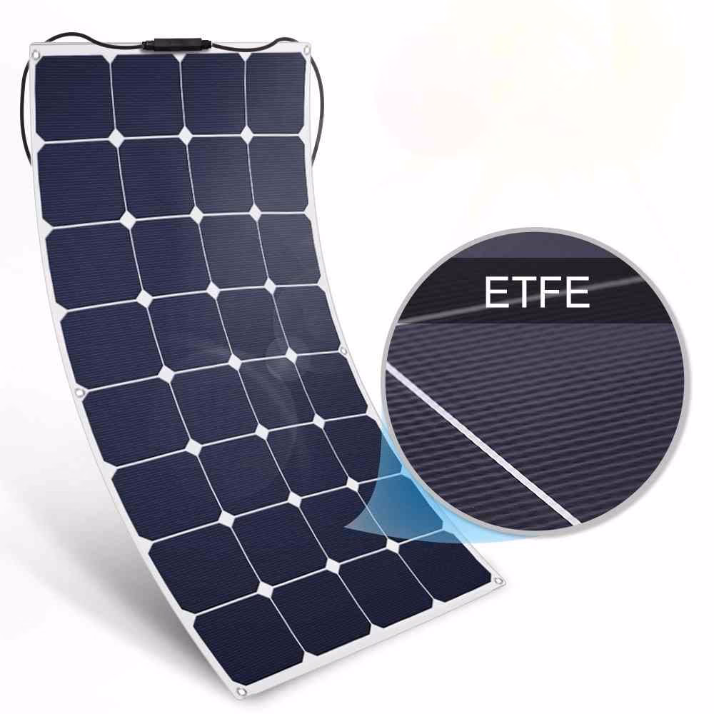 What is the difference between ETFE and PET solar panels?