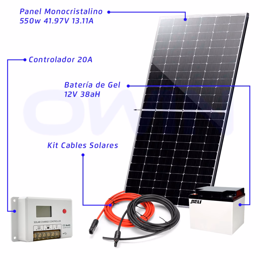 ¿Qué tamaño de panel solar necesita un congelador?