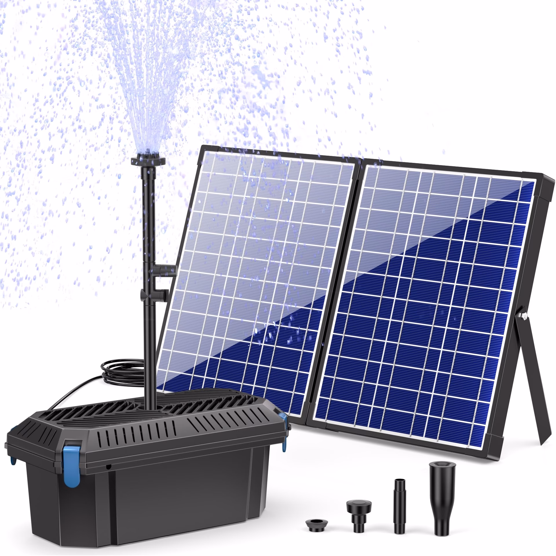 ¿Puede un panel solar hacer funcionar una bomba de estanque?