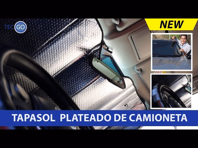 ¿Cómo se llaman las cosas para tapar el sol en los carros?