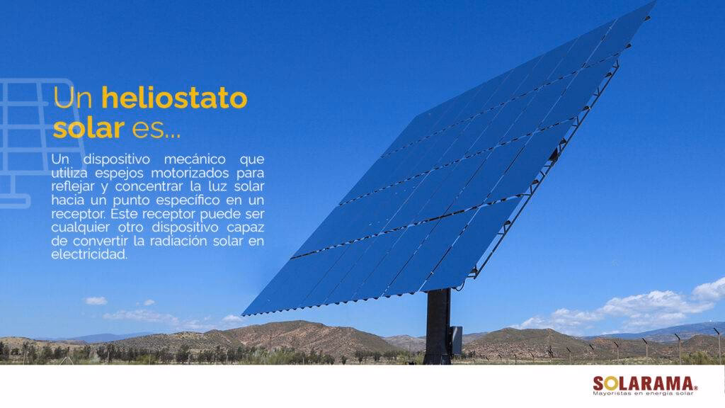 Heliostatos: El poder del sol concentrado
