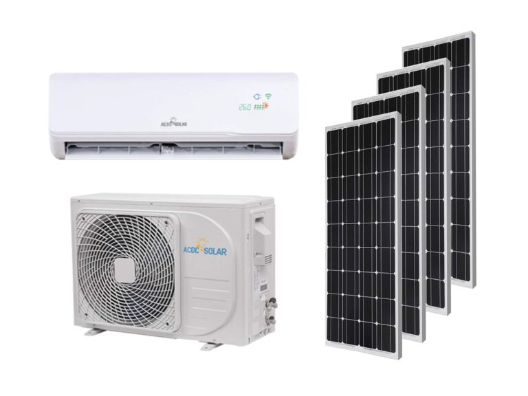 Paneles Solares para un Aire de 12000 BTU