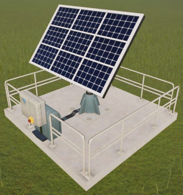 Where are solar panels in Planet Zoo?