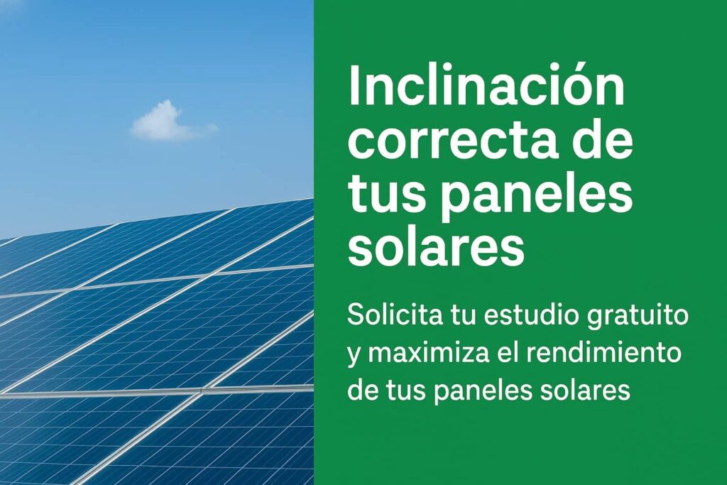 Inclinación de Paneles: Guía para Máxima Energía