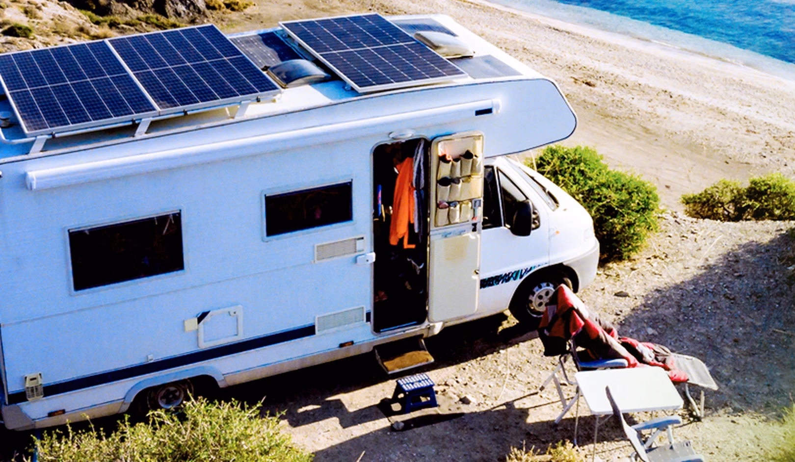 What is the best type of solar panel for a motorhome?