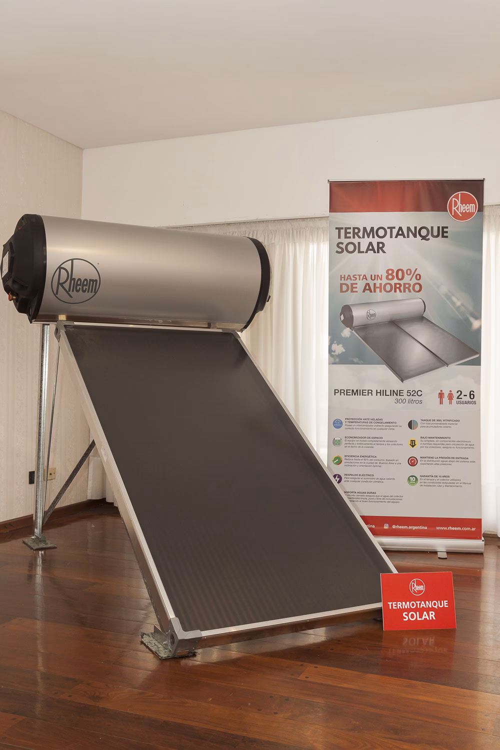 ¿Cuántos años dura un termotanque Rheem?