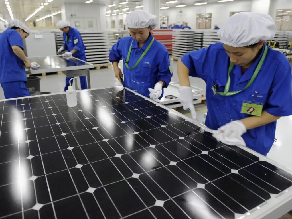 El Gran Ajuste del Gigante Solar Chino