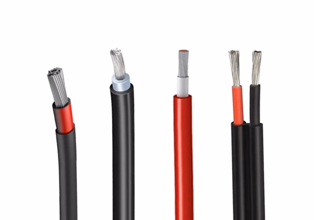 ¿Qué cable debo usar para un panel solar?