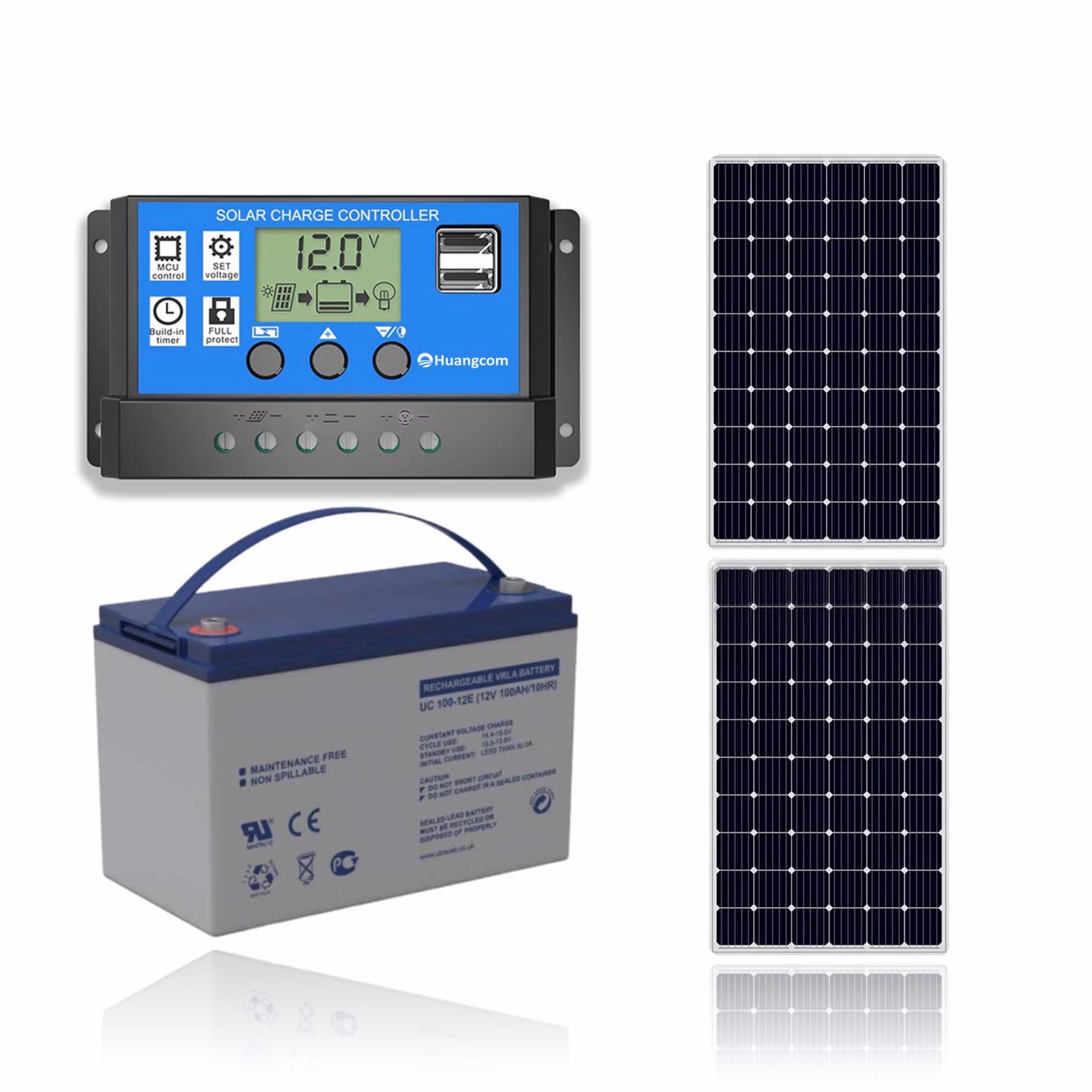 ¿Cómo conectar un panel solar a un controlador de carga?