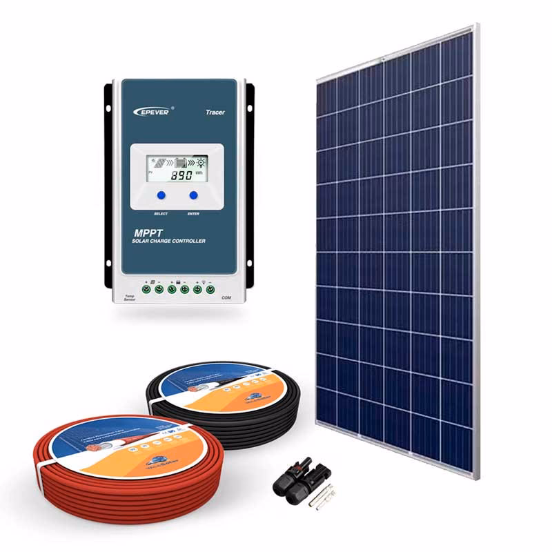 ¿Cuántos vatios puede manejar un controlador solar de 20 A?