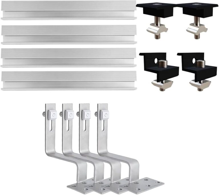 Rieles para Paneles Solares: Material y Medidas