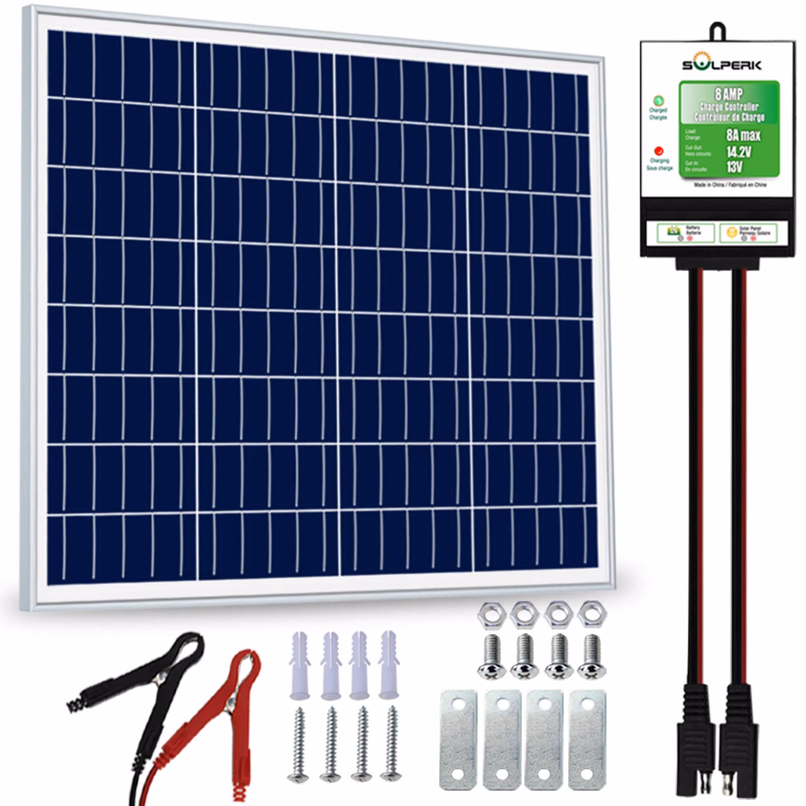 ¿Cuántos paneles solares soporta un controlador?