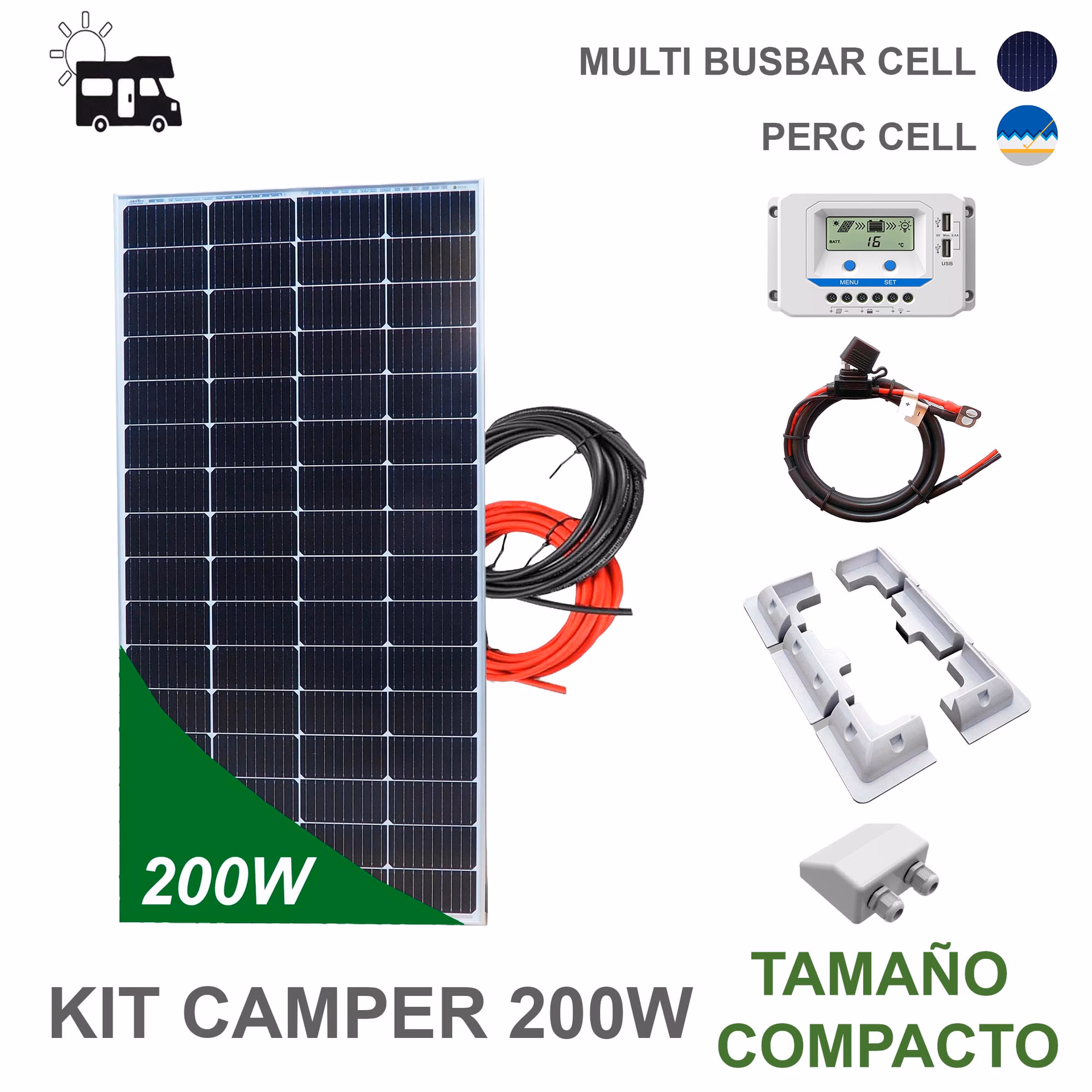 ¿Qué calibre de cable usar para 12V?