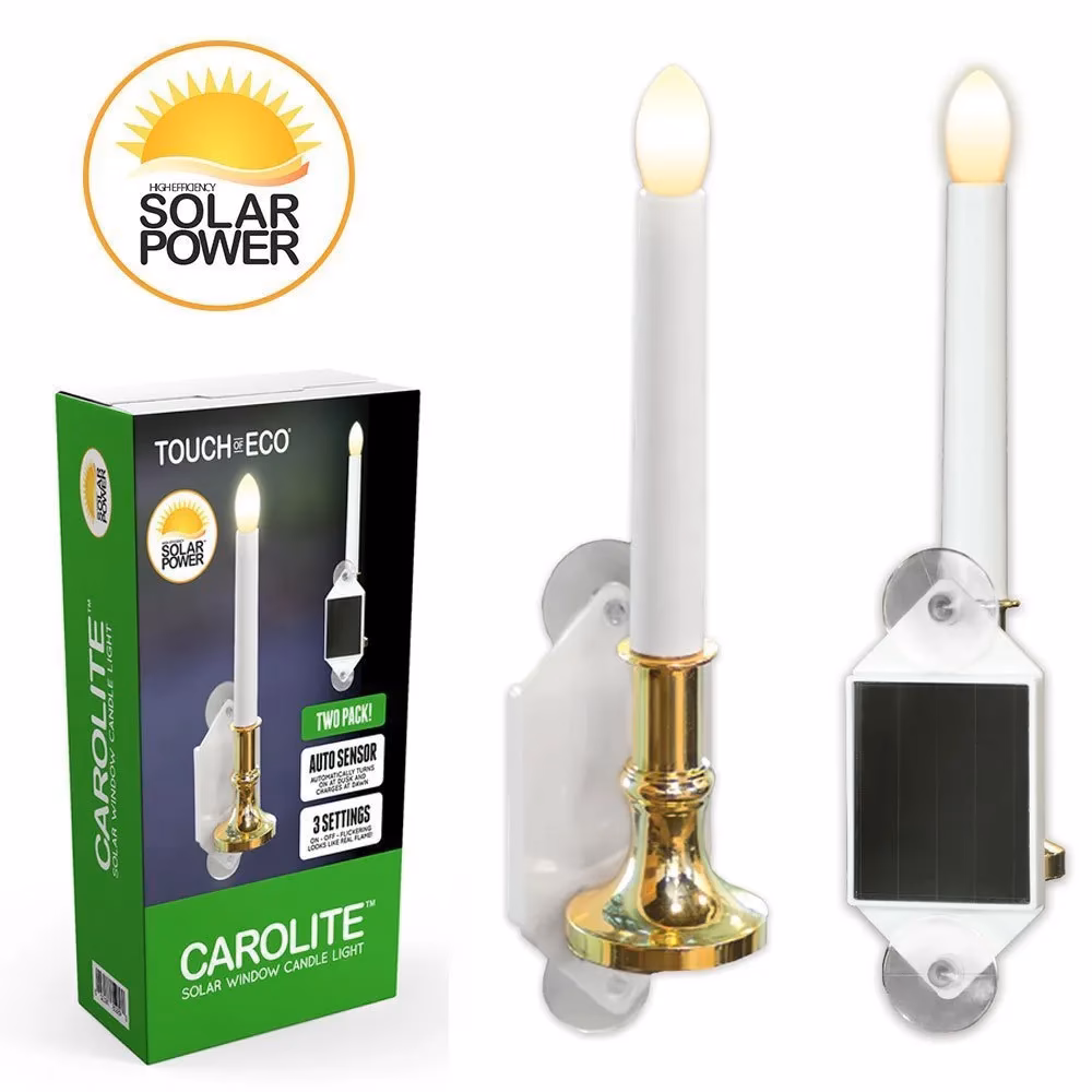 Can you charge a solar panel with candle light?