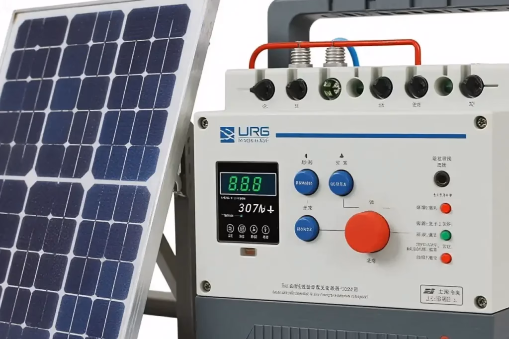 ¿Qué transferencia de energía ocurre en un panel solar?