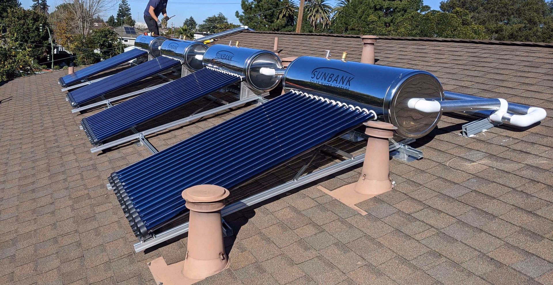 What is one disadvantage of a solar water heater?