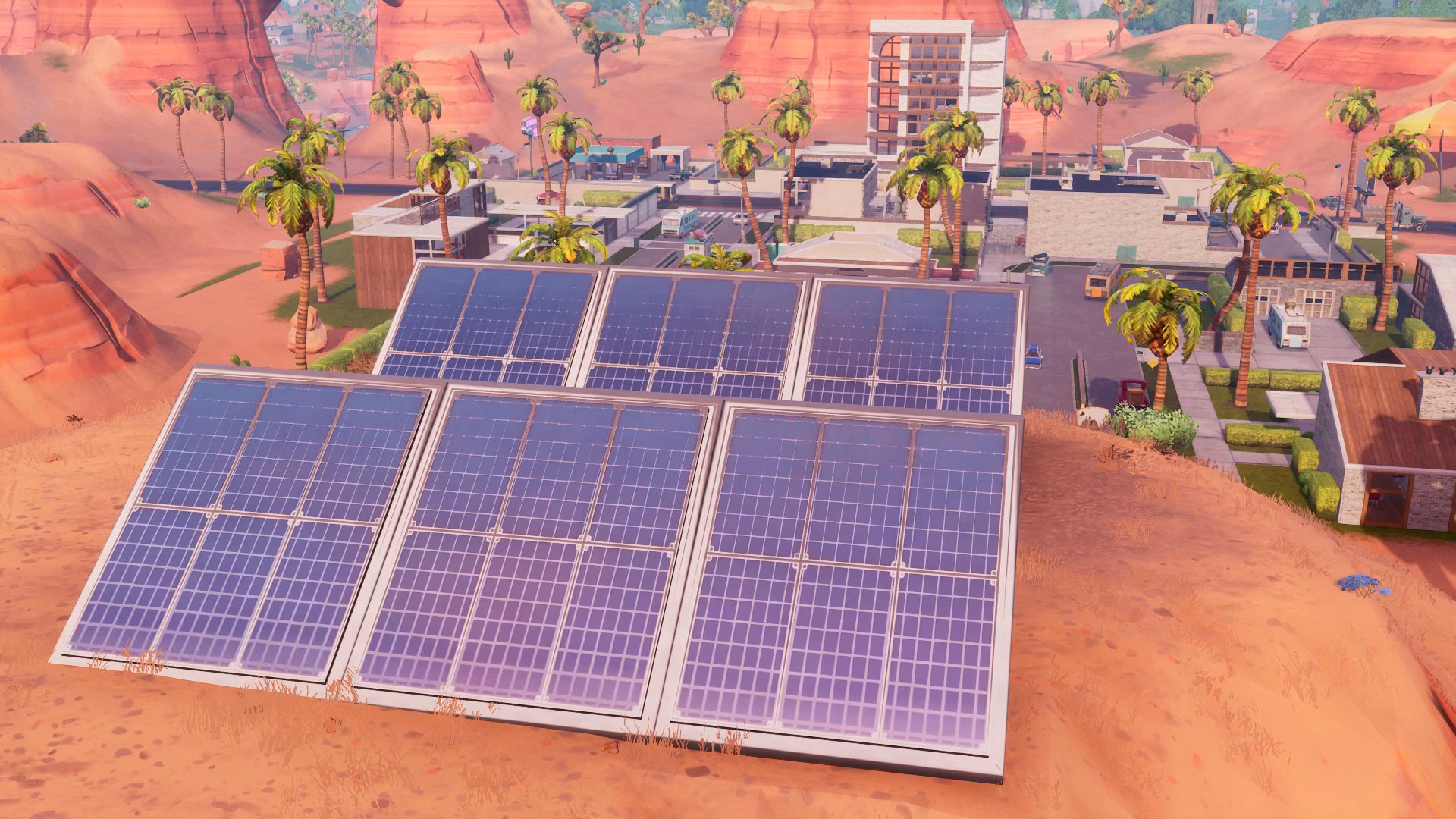 How to find a wrecked solar array?