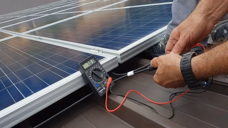 How often do solar panels need to be checked?