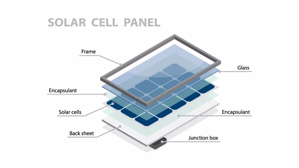Anatomía de un Panel Solar: ¿De qué está hecho?
