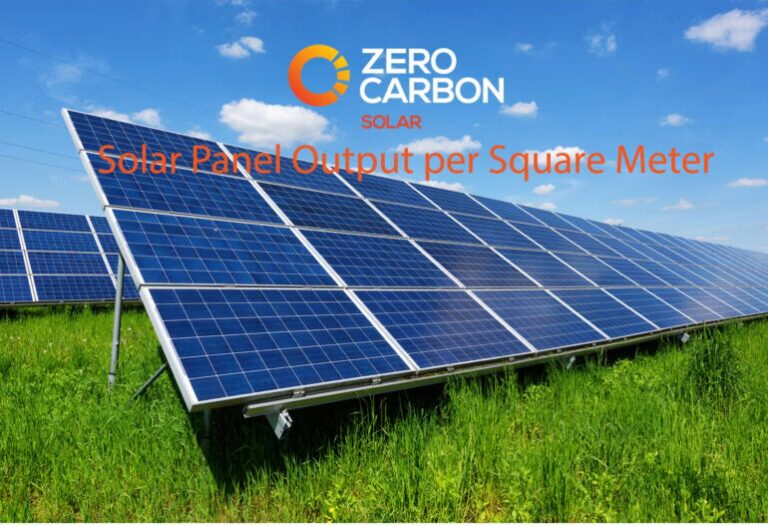 Energía Solar: Potencia por Metro Cuadrado