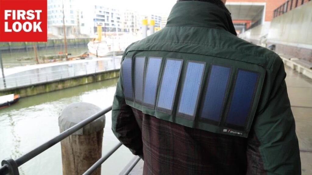 Chaqueta Solar: Viste Energía y Tecnología