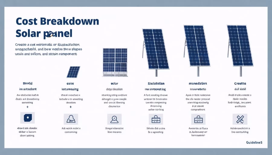 How much does it cost to set up a solar panel manufacturing plant?