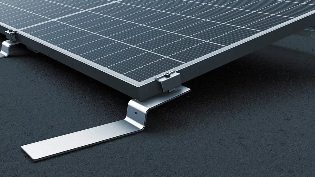 Distancia entre Paneles Solares en Techo Plano