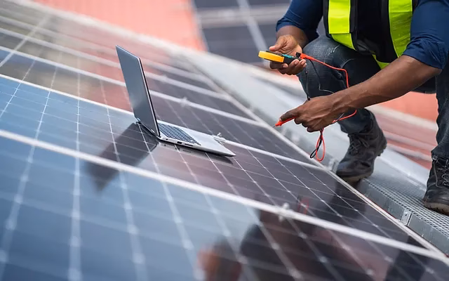 What does a solar panel technician do?