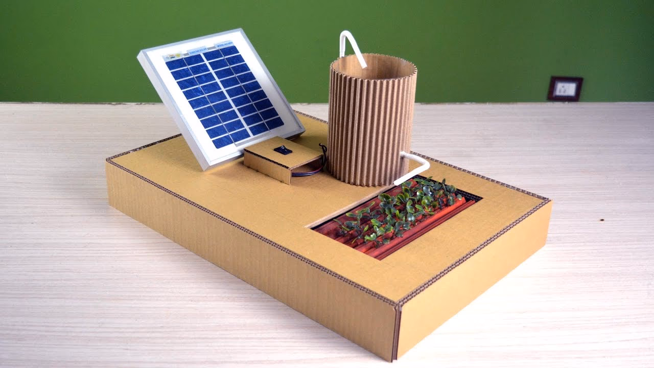 How to make a science project about the solar system?