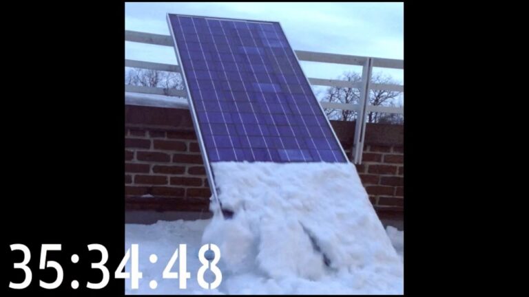 Nieve en Paneles Solares: ¿Cómo Quitarla?