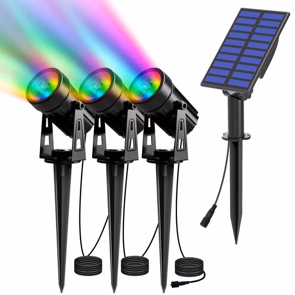 How long does a solar spotlight last?