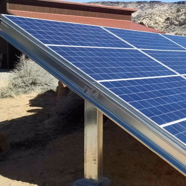What is the best frame for solar panels?
