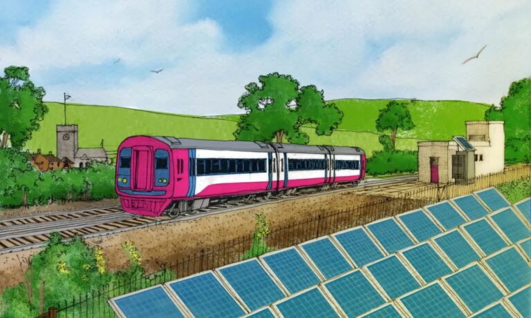 Trenes Solares: El Futuro del Transporte Sostenible