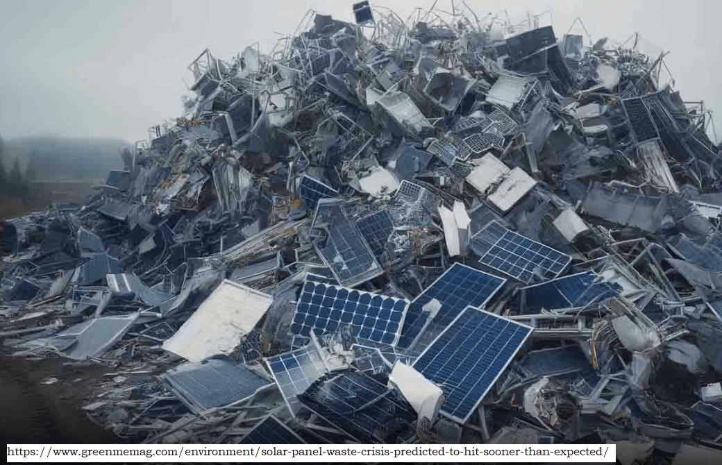 How to handle solar panel waste?