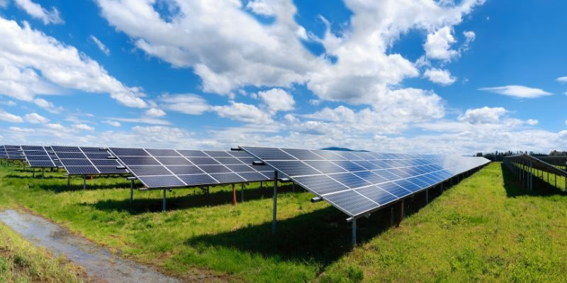 How are solar panels harvested?