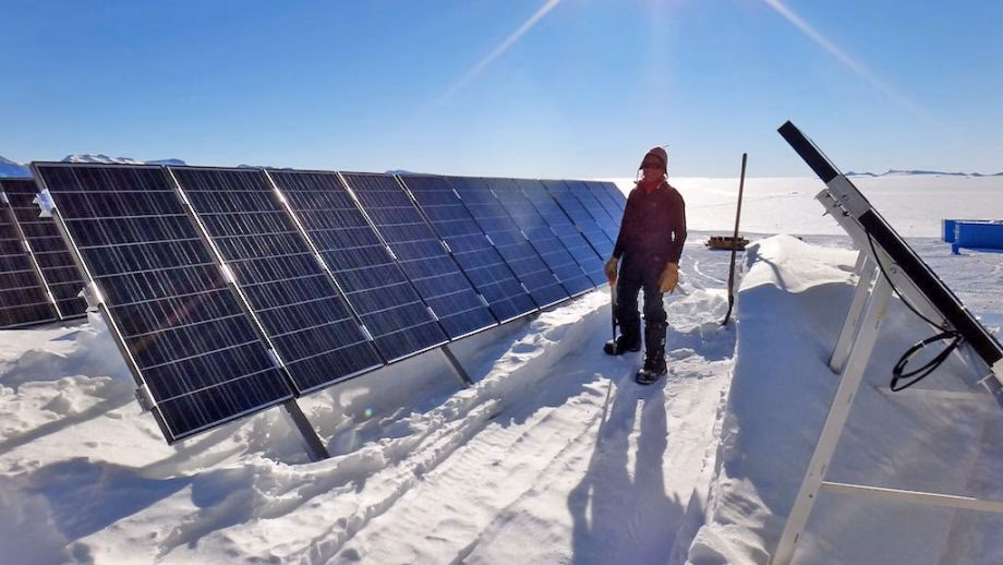 Can solar panels be used in Antarctica?