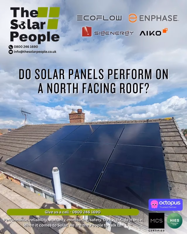 Where should you not place solar panels?