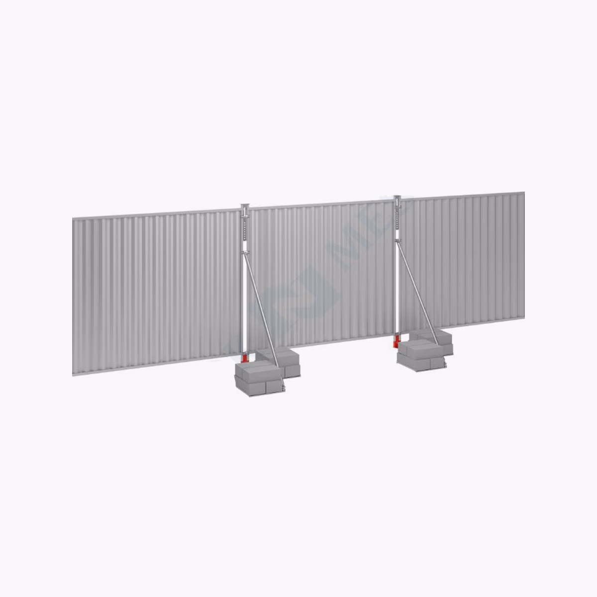 How tall can hoarding boards be?