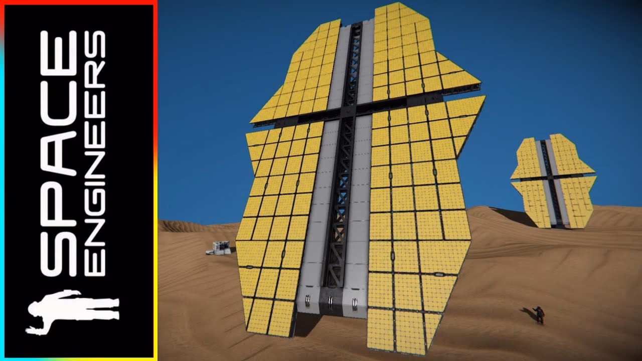 What is the angle of solar panels in space engineers?