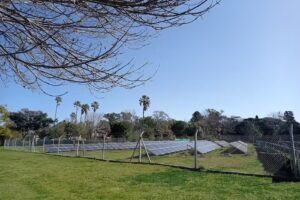 Subestación de energía solar