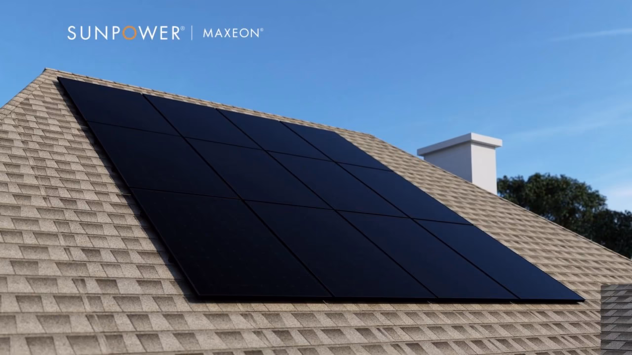How efficient are Maxeon solar panels?