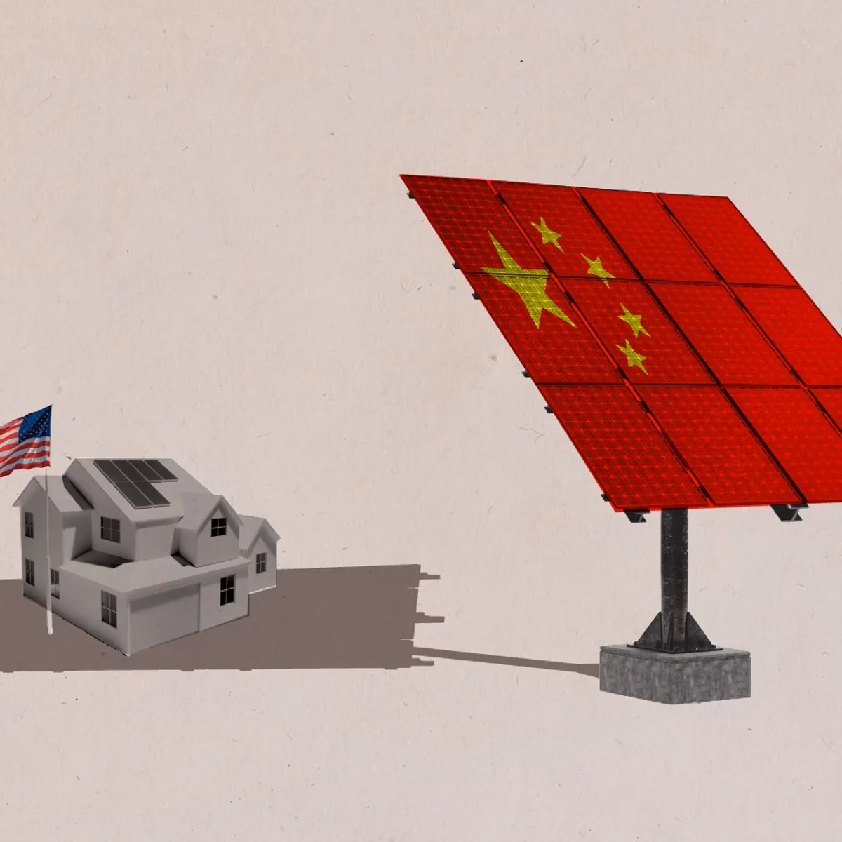Why did the US put a 100% tariff on China?