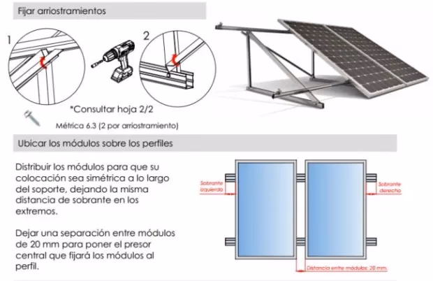 ¿Cómo diseñar un techo para paneles solares?