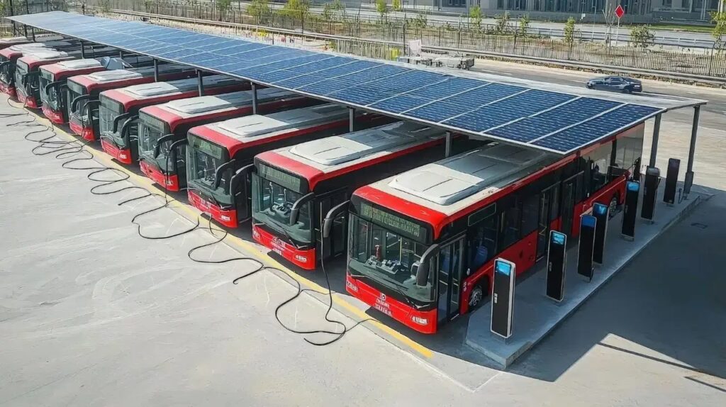 Autobuses Solares: El Futuro del Transporte Urbano