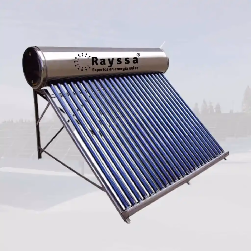 ¿Qué es presurizado en un calentador solar?