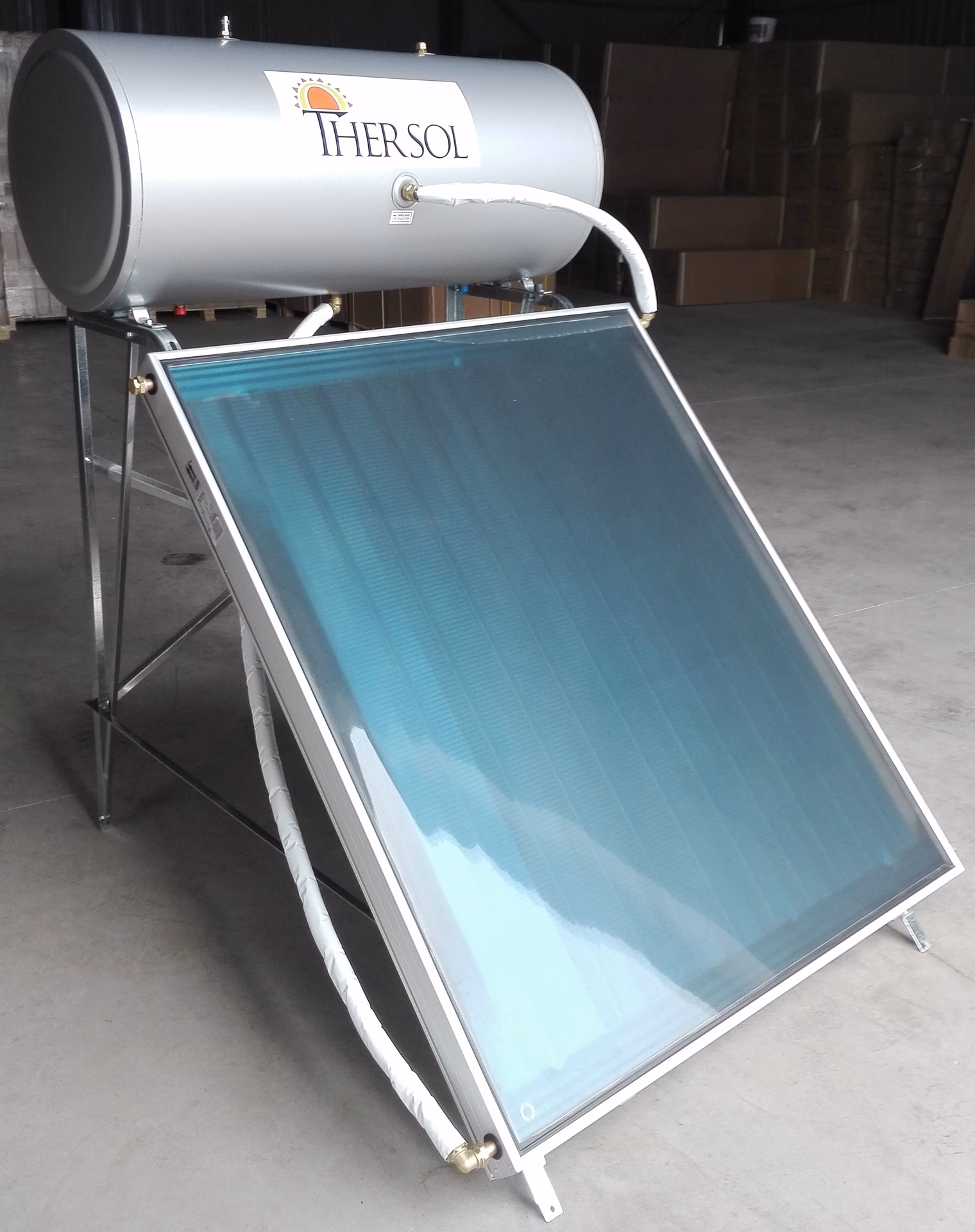 ¿Qué es el calentador solar de placa plana?